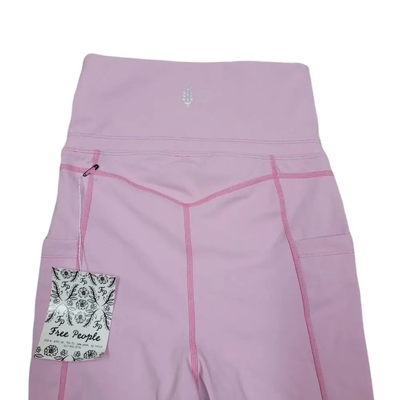 Free People Down To Earth Crop Legging in Peony - Picture 8 of 10